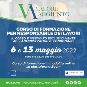 Corso di formazione per responsabile dei lavori