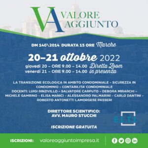 DM 140\2014  Durata 15 ore - Marche