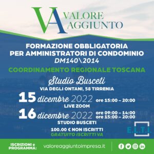 Formazione obbligatoria per amministratori di condominio DM140/2014