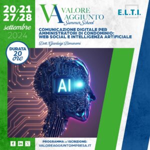 Comunicazione digitale per amministratori di condominio: web social e intelligenza artificiale